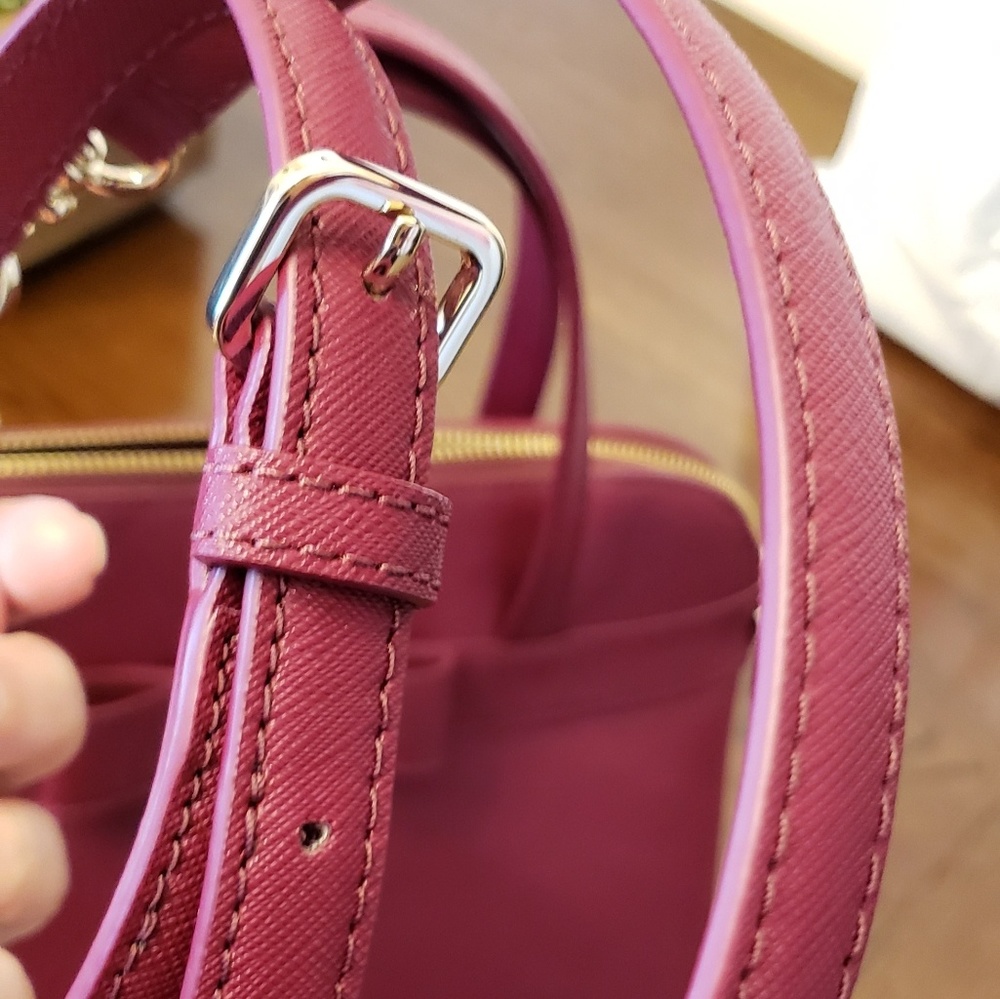 NWOT Kate Spade Kirk Park Julita Saffiano Satchel - Picture 2 of 8